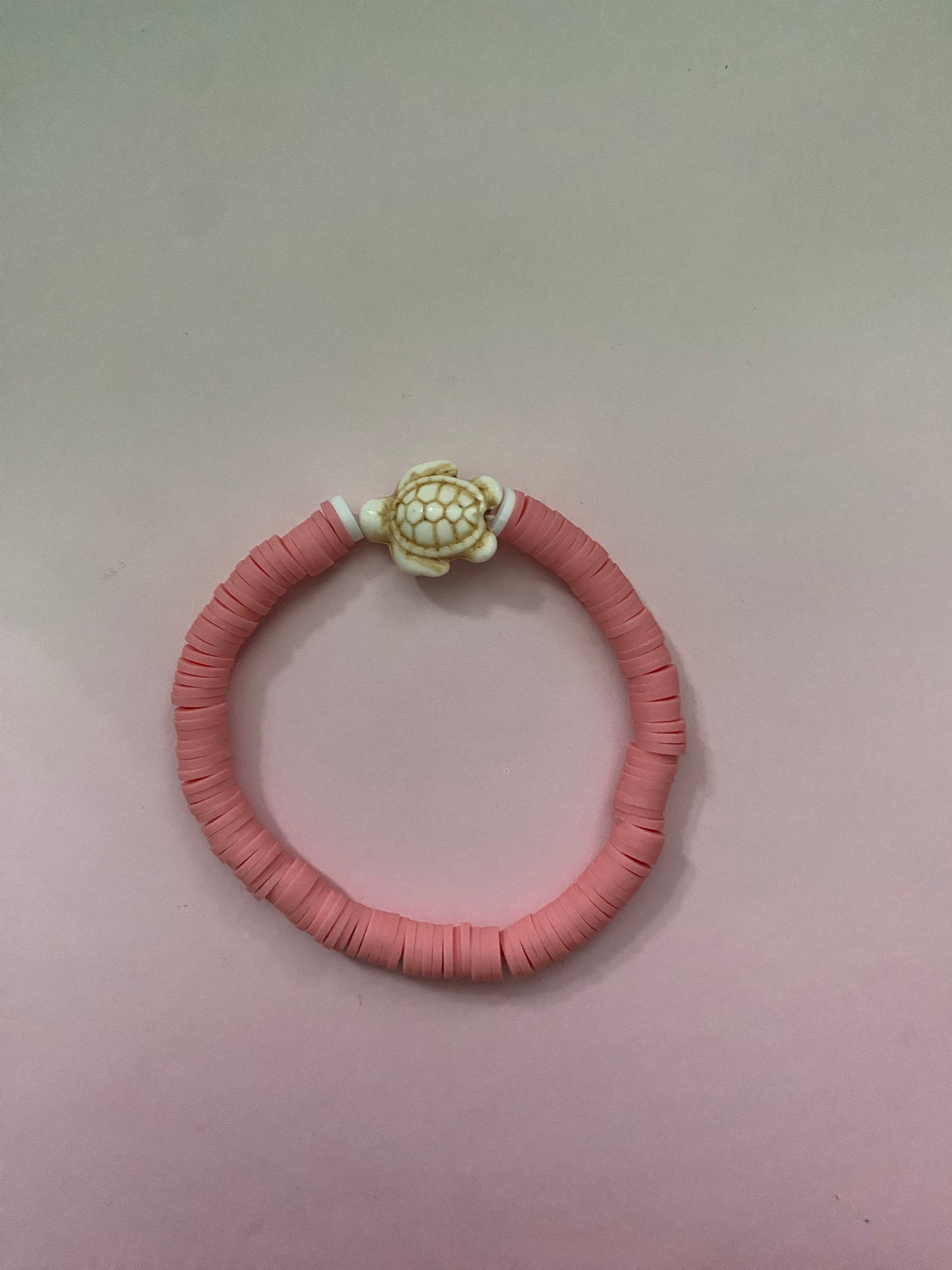 pink turtle bracelet