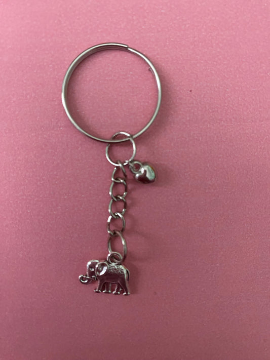 elephant keyring